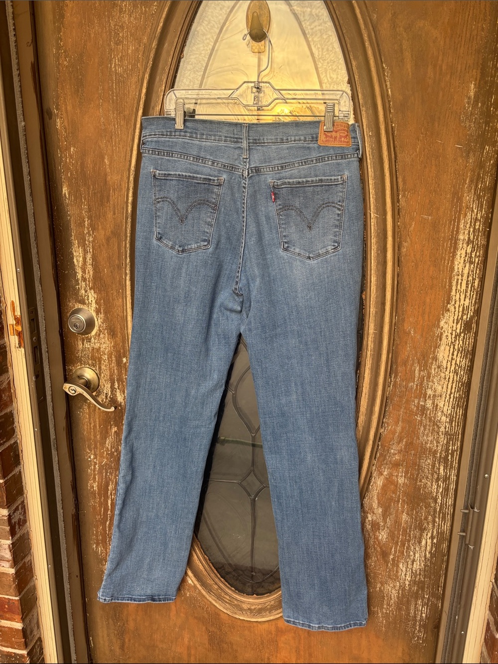 Levi’s 505 straight leg jeans! Size 14